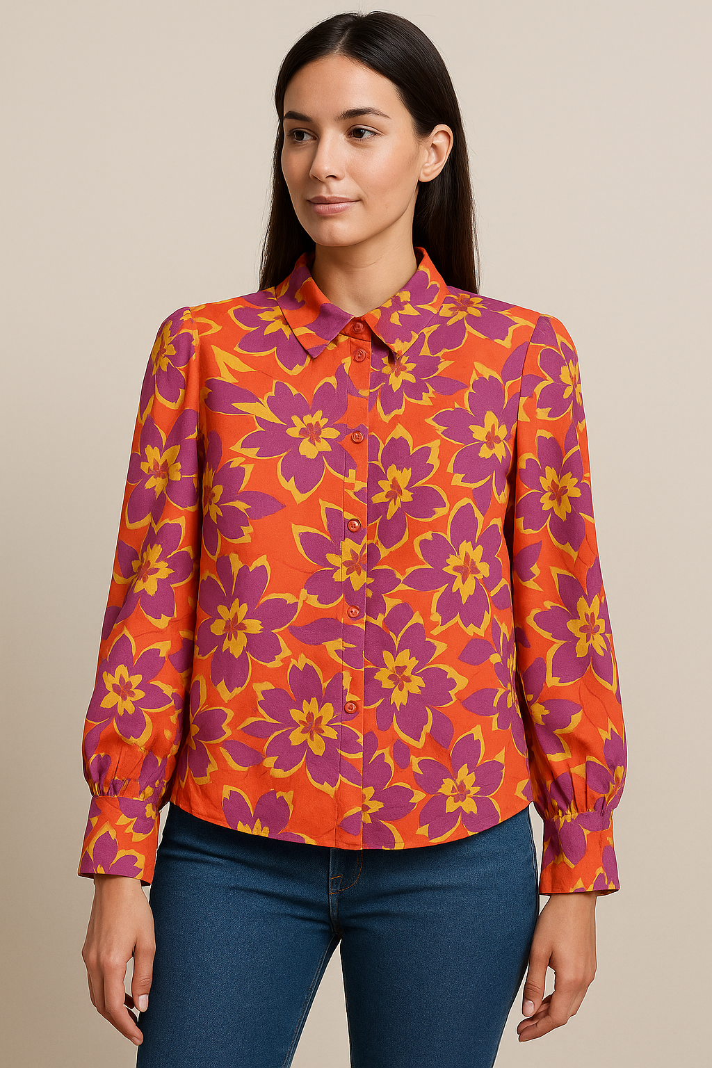 Chemise Florale 1