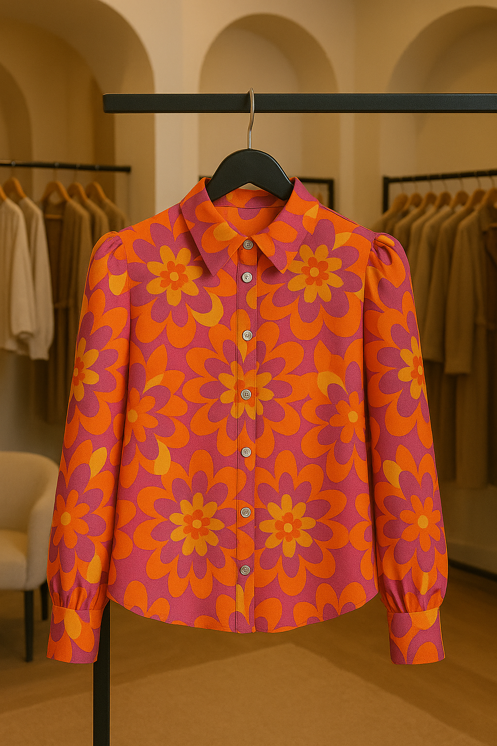 Chemise Florale 1