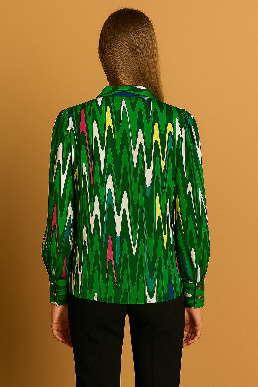 Chemise verte