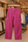 Pantalon Cargo Rose